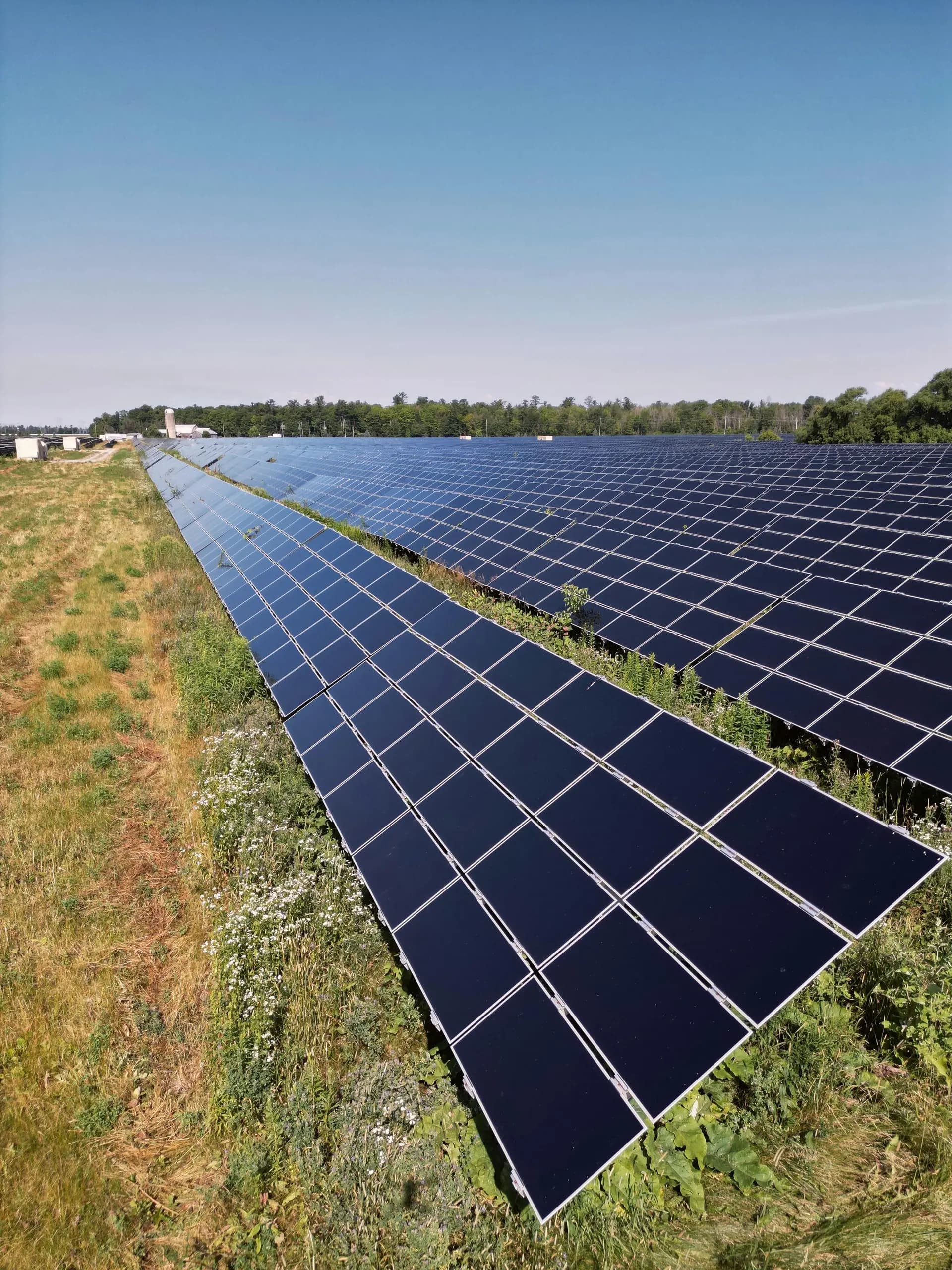 Solar panel installation